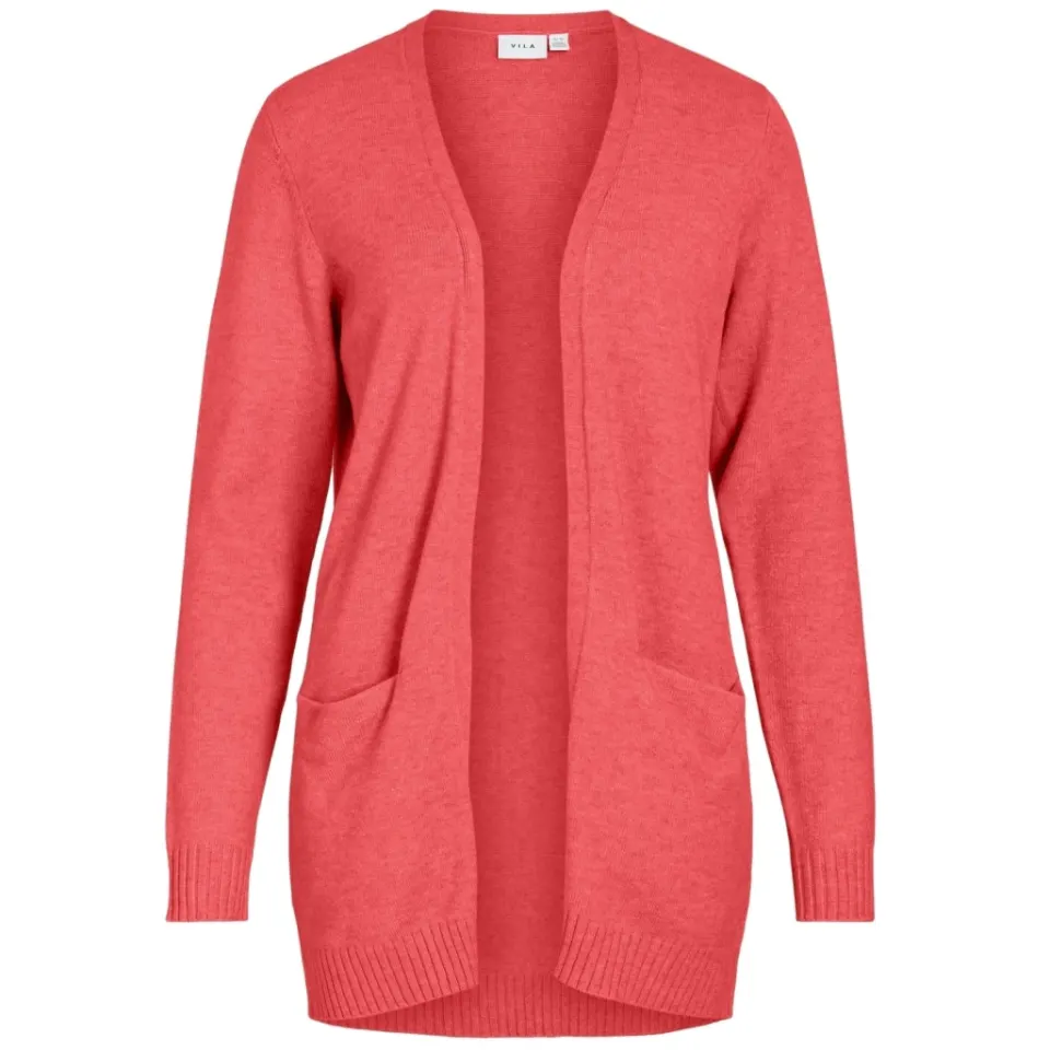 VILA cardigan Viril – Dubarry DARK MELANGE — produktfoto