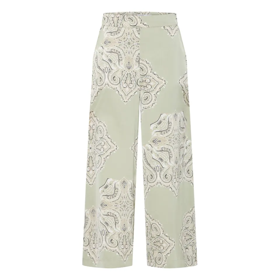 b.young bukser Byjannike – Tea Paisley Mix — produktfoto