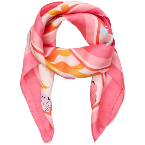 Marta du Château tørklæde MdcEliane FA-Scarf – Pink60124 — produktfoto