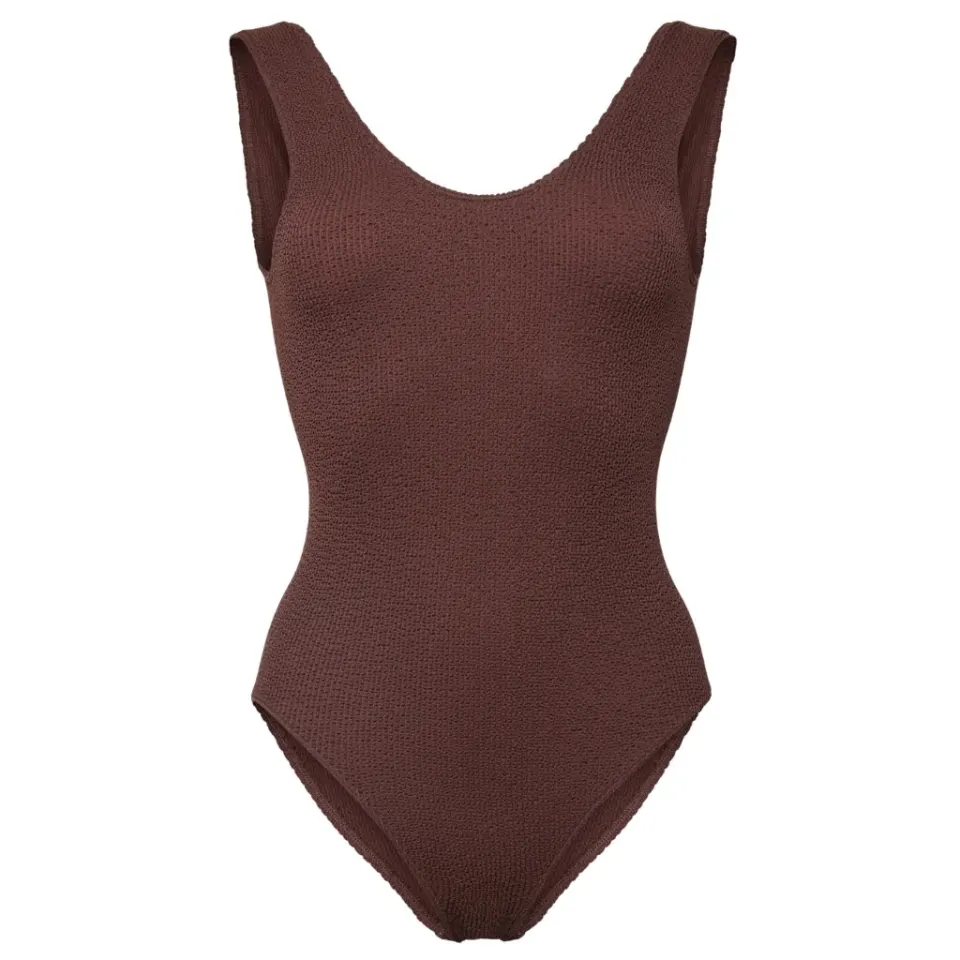 Pieces badedragt Pckenna – Deep Mahogany — produktfoto
