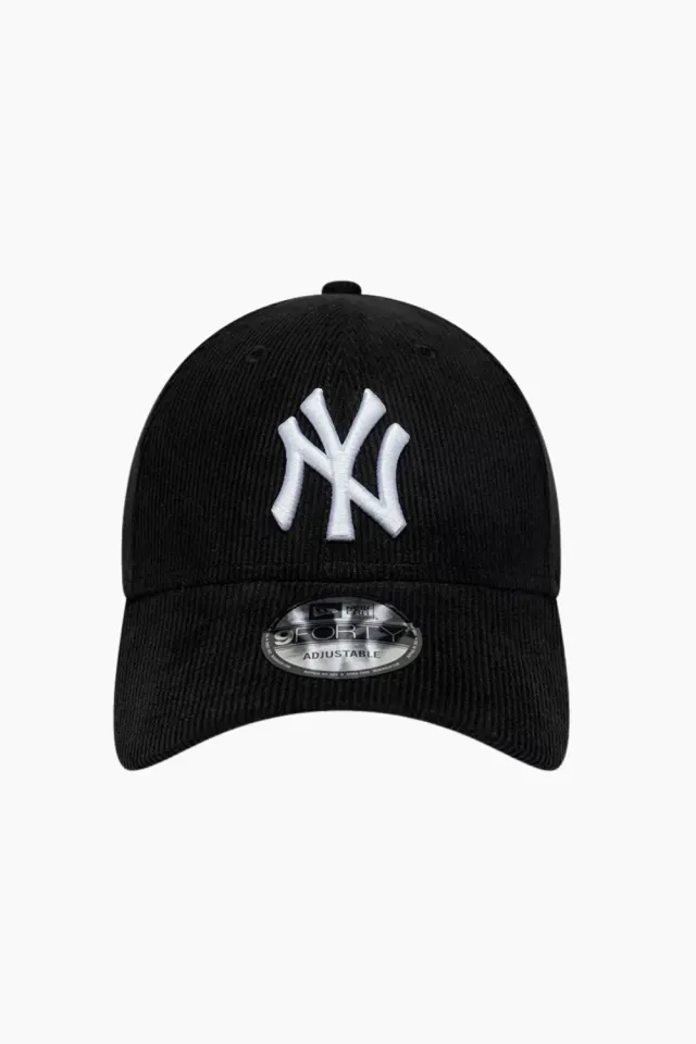New Era Entry Cord 9Forty – Black/White — produktfoto