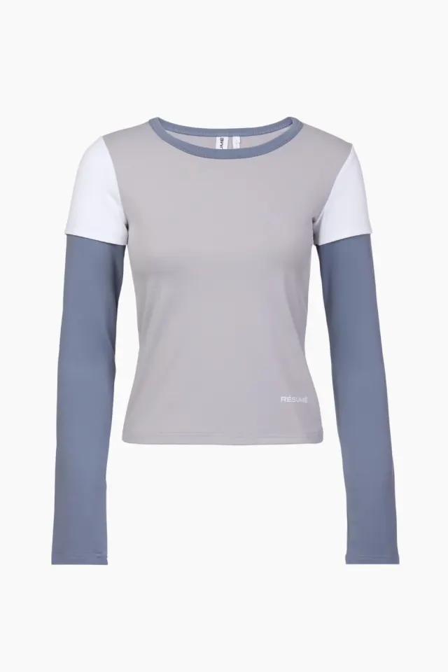 Résumé AmariRS Blouse – Multi Grey — produktfoto