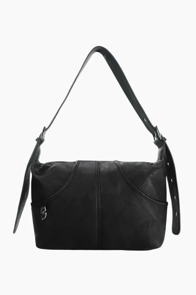 Silfen Studio Joan Shoulder Bag – sort — produktfoto