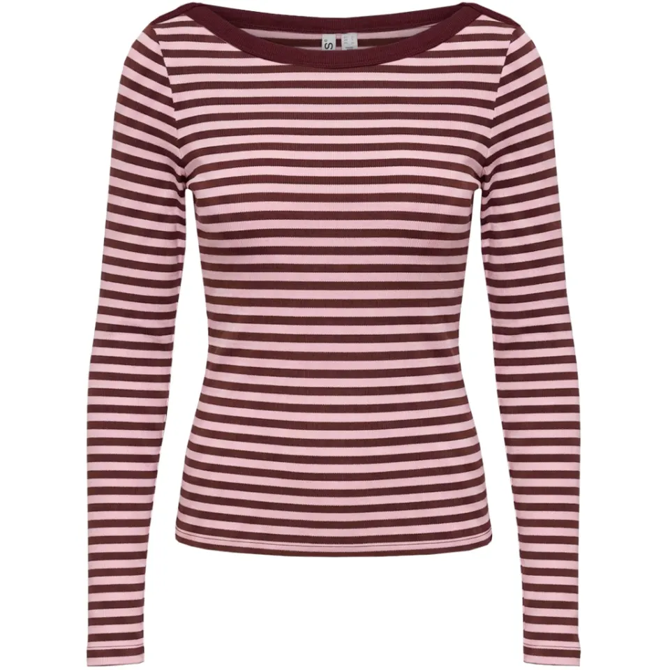 Pieces bluse Pcsof – Roseate Spoonbill TAWNY PORT — produktfoto