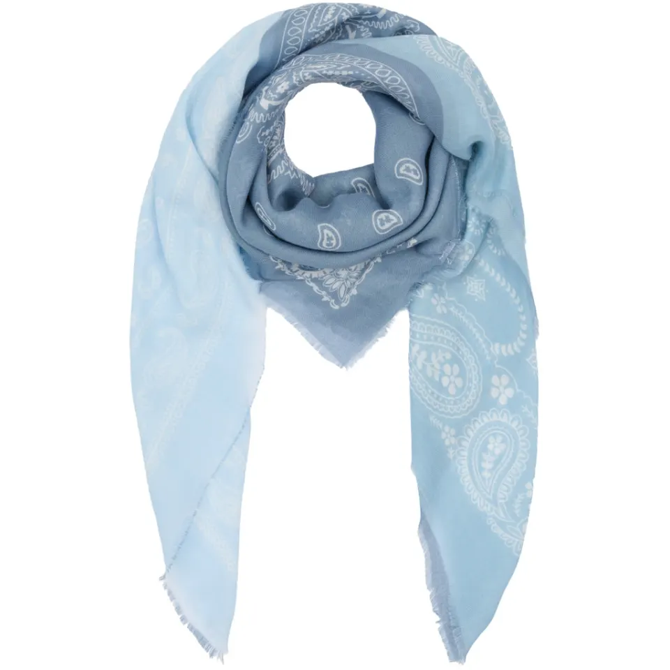 Marta du Château tørklæde MdcBelle FA37263 – Light Blue/Jeans — produktfoto
