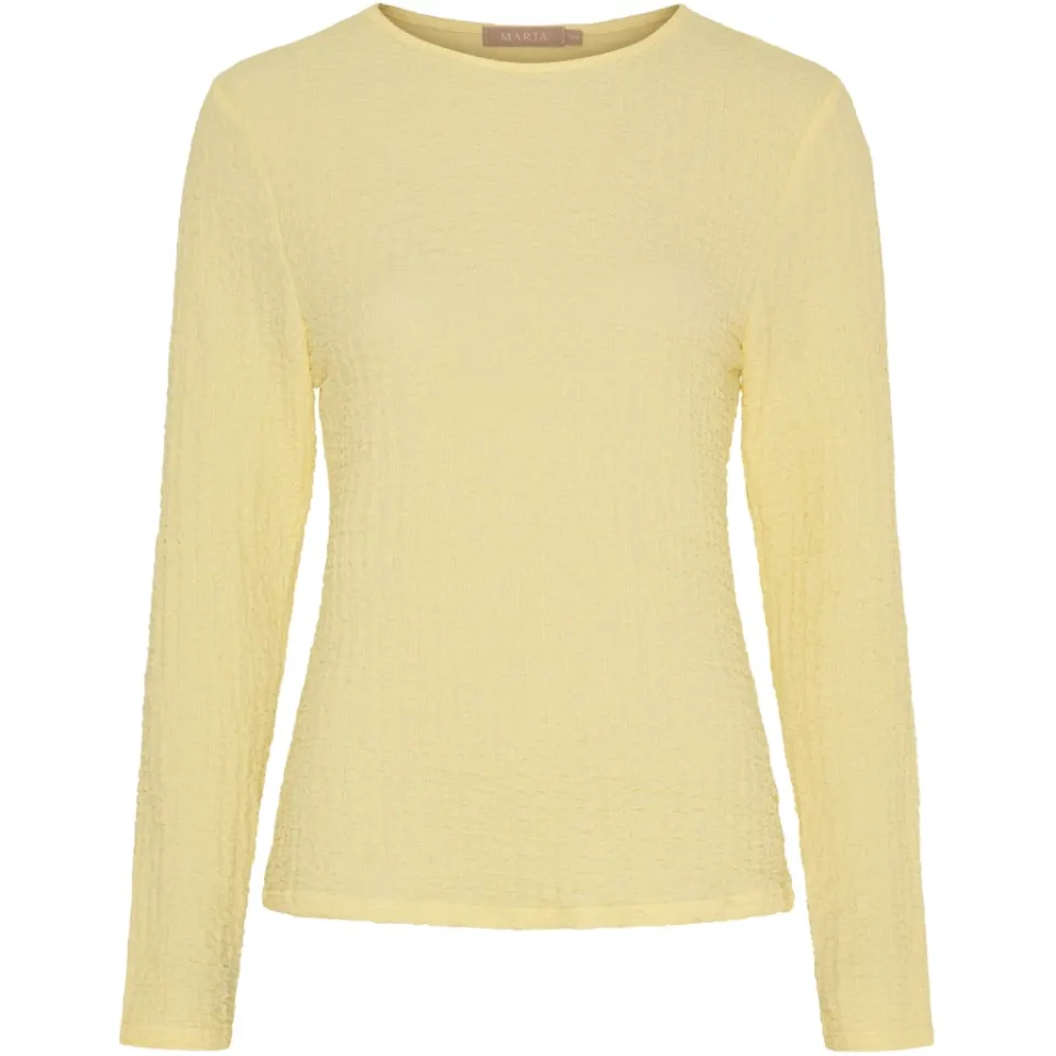 Marta du Château langærmet t-shirt MdcVionne 38915M Robyn – Yellow536 — produktfoto