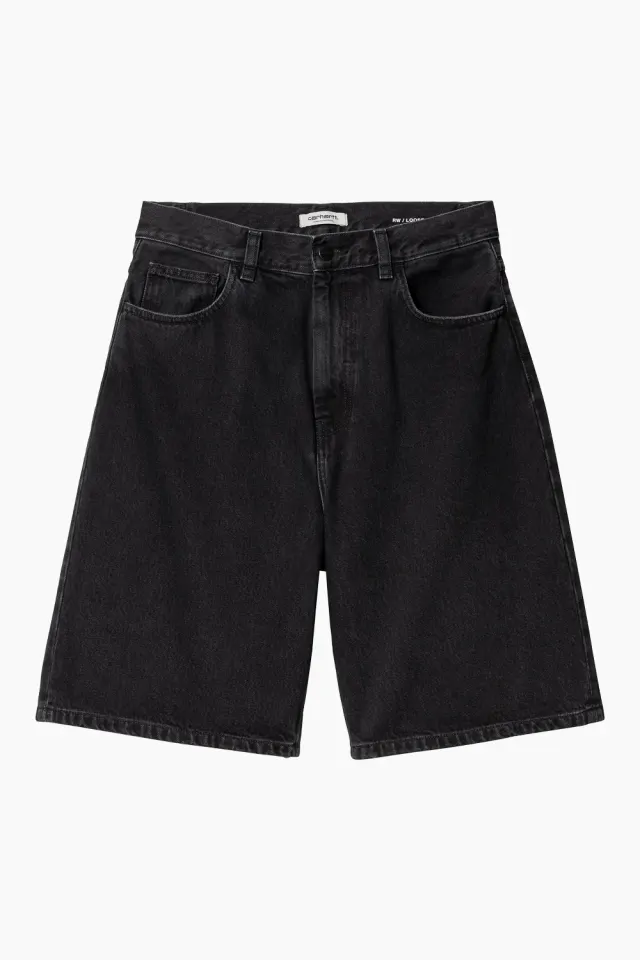Carhartt W' Brandon Short - Black Stone Washed – Carhartt WIP — produktfoto