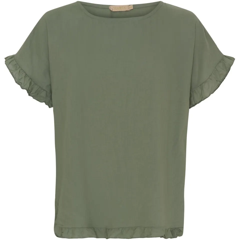 Marta du Château top MdcKasimira – Military — produktfoto