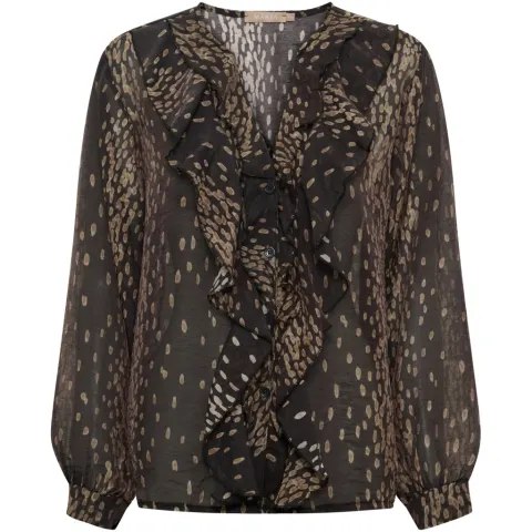 Marta du Château Bluse MdcPistacia 8775 – Black6016vpa — produktfoto