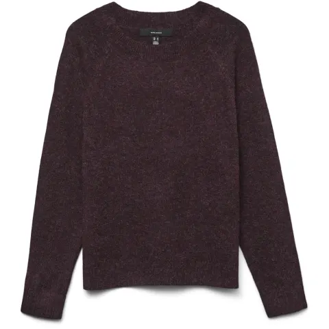 Vero Moda strik Vmdoffy – Chocolate Torte Detail:W. BLACK MELANGE — produktfoto