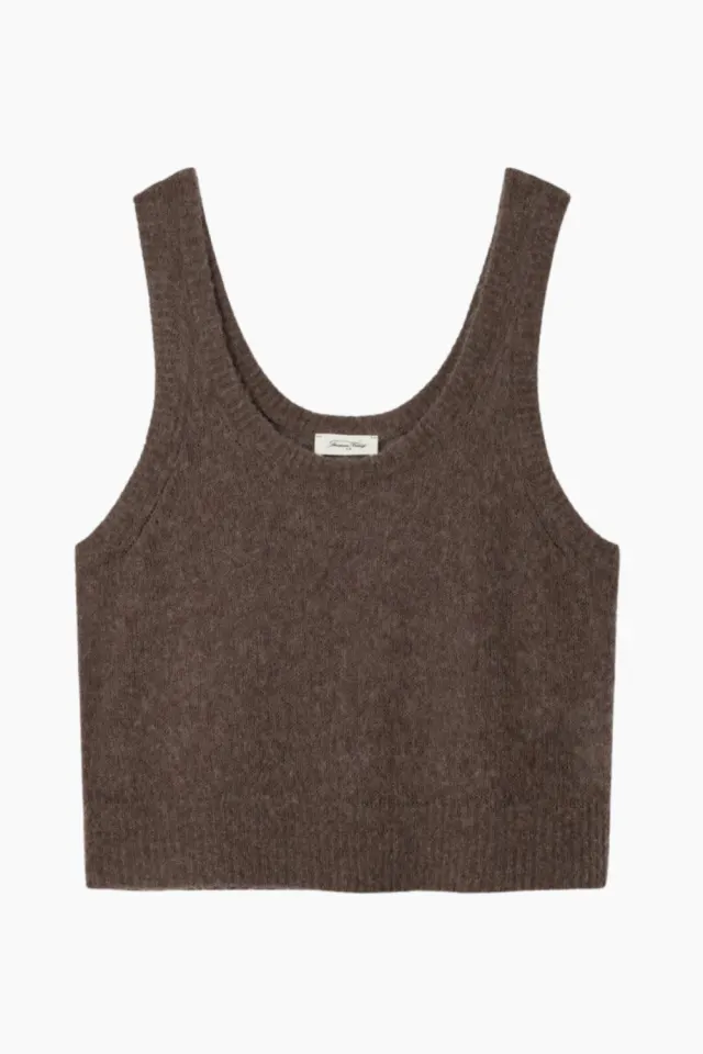 American Vintage Sweater Bodyrow – Herisson Chine/Hedgehog Melange — produktfoto