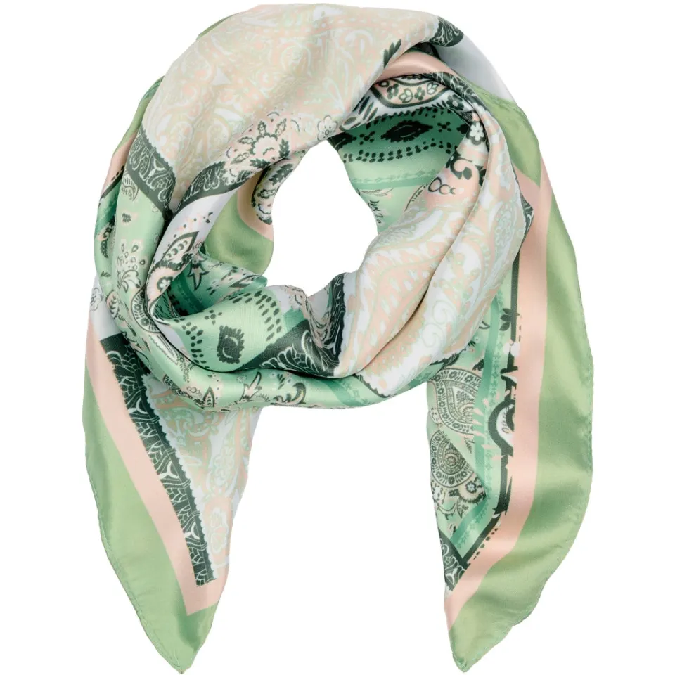 Marta du Château tørklæde MdcJuline FA-Scarf – Green11120 — produktfoto