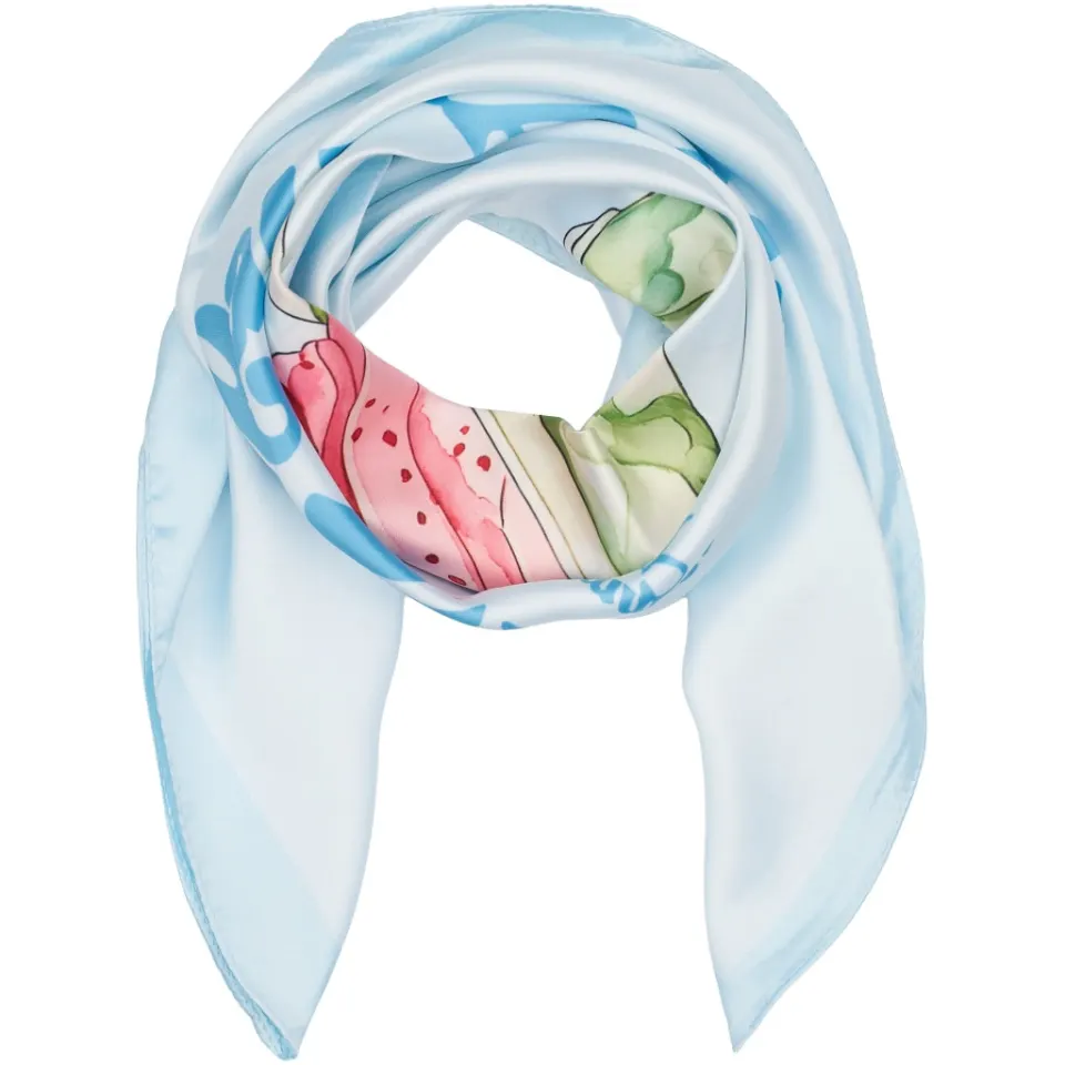 Marta du Château tørklæde MdcFinja BA-Scarf – Blue4127 — produktfoto