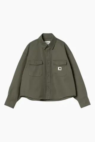 Carhartt W' Kelly Shirt Jacket - Leaf Rinsed – Carhartt WIP — produktfoto
