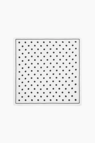 Sui Ava Polka Dot Scarf – sort — produktfoto