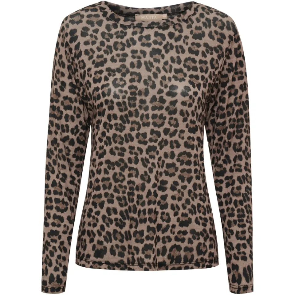 Marta du Château bluse top MdcElissa 7914 – Fango3524tpi — produktfoto