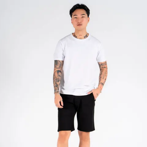 Marcus MAgerry Chino Shorts – Sort — produktfoto