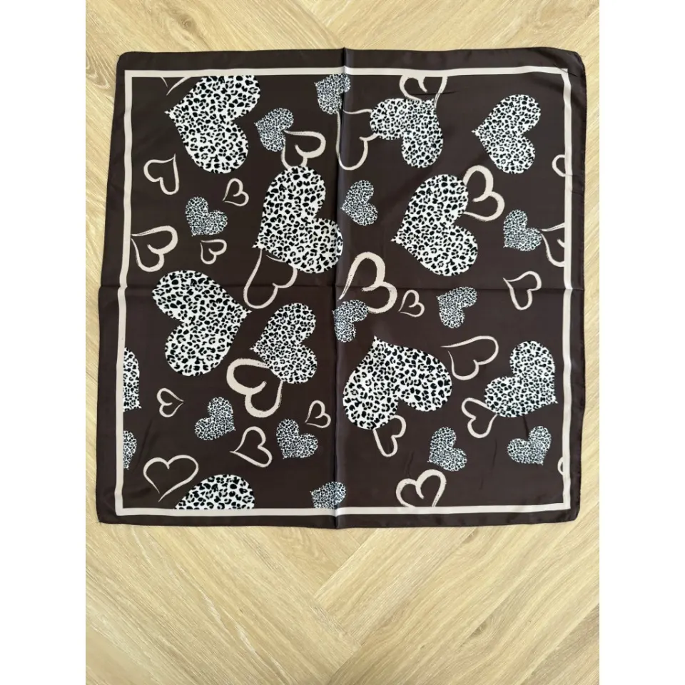 Marta du Château tørklæde MdcJuline FA-Scarf – Brown11148-5 — produktfoto