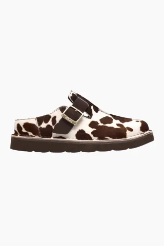 Clarks Solsbury Mule. D – Cow Print — produktfoto