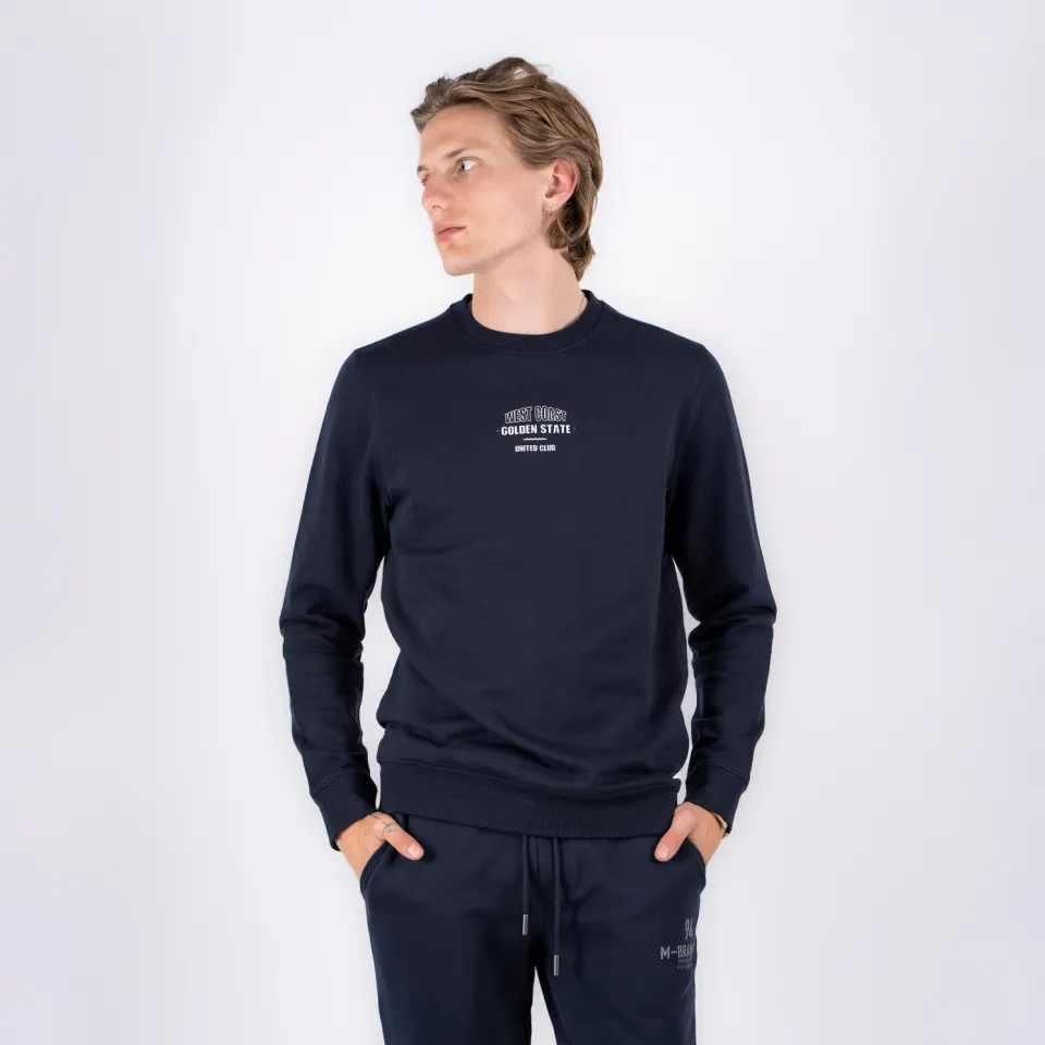 Marcus Colin O 02 Print – Dk. Navy — produktfoto