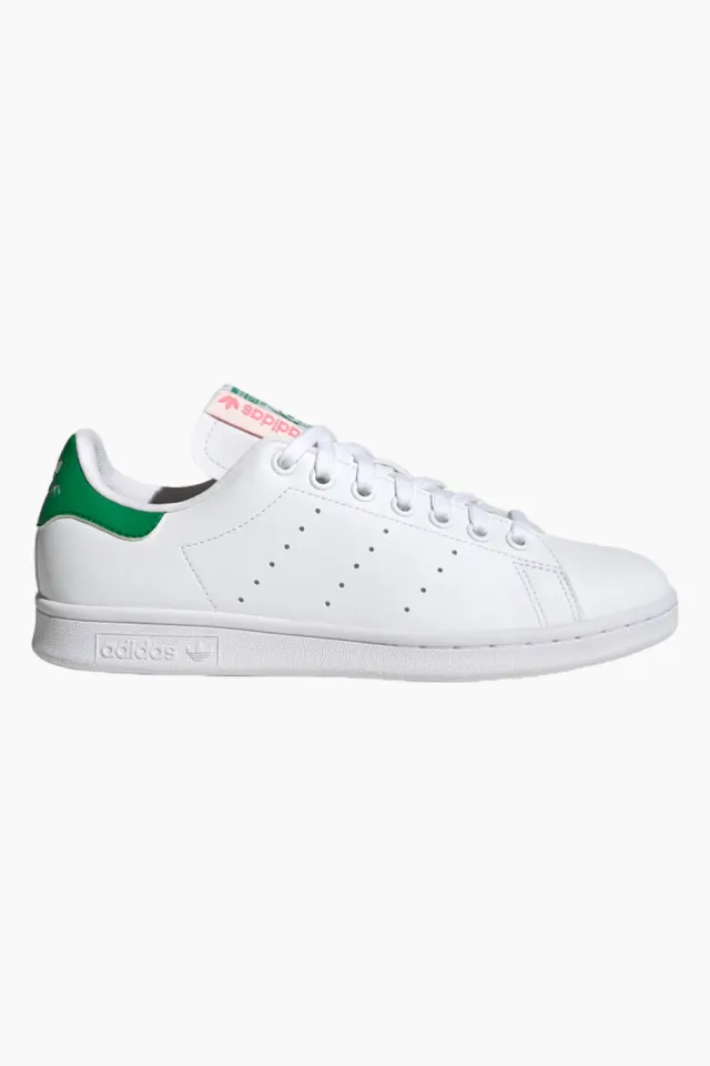 Adidas Originals Stan Smith GY1508 – FTWWHT/GREEN/BLIPINK — produktfoto