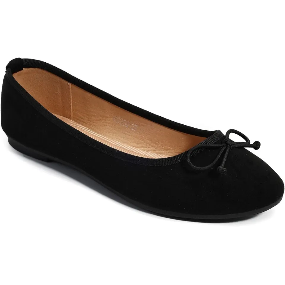 Tanja ballerina sko W2300 – sort — produktfoto