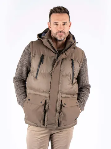 Pre End PEeagle vest – Mid Brown — produktfoto