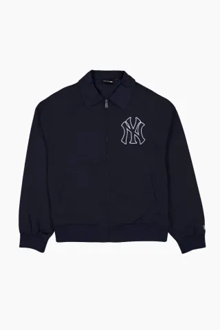 New Era MLB Collared Jacket – marineblå — produktfoto