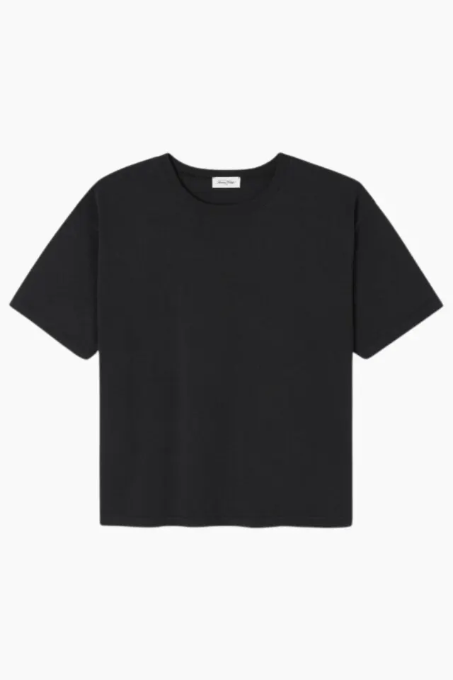 American Vintage Women's T-shirt Fizvalley – Vintage Black — produktfoto