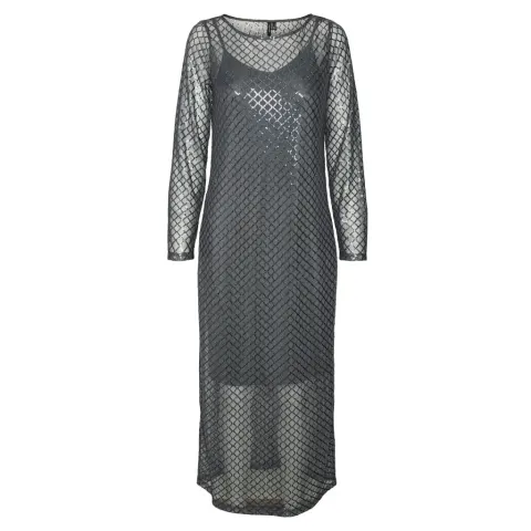 Vero Moda kjole Vmsafina – Asphalt — produktfoto