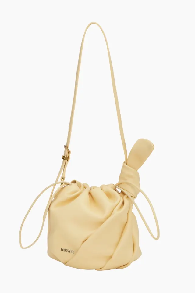 Rotate Leather Bon Bon Bag – Italian Straw — produktfoto