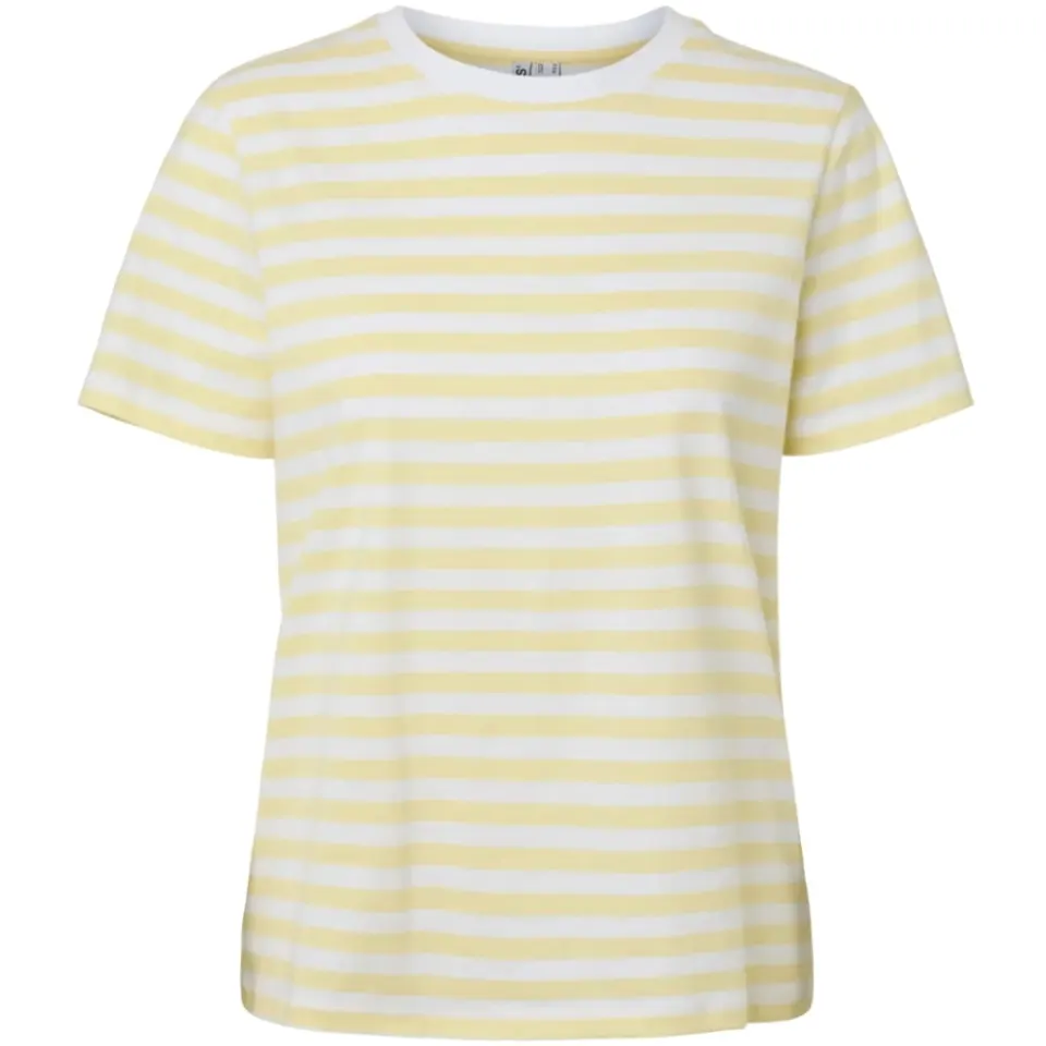 Pieces tee Pcria – French Vanilla BRIGHT WHITE — produktfoto