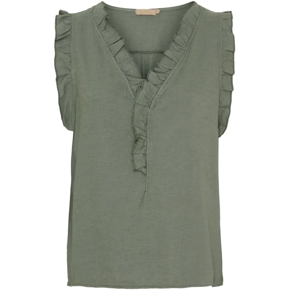 Marta du Château top MdcElke – Military — produktfoto
