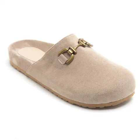 Alva sko 8078 – Khaki — produktfoto