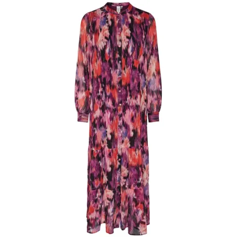 Y.A.S Kjole Lulu LS Long S. – Iris orchid — produktfoto