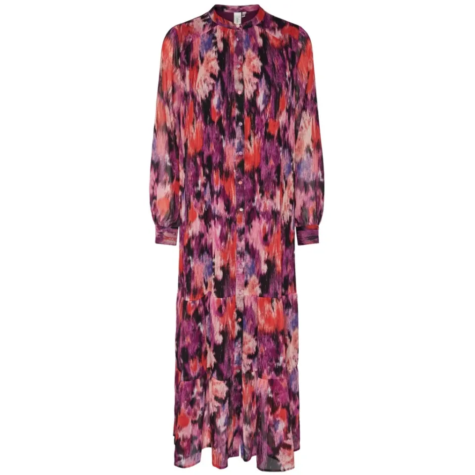Y.A.S Kjole Lulu LS Long S. – Iris orchid — produktfoto