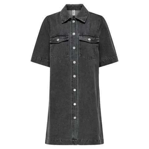 ONLY kjole Onlbelle – Washed Black — produktfoto