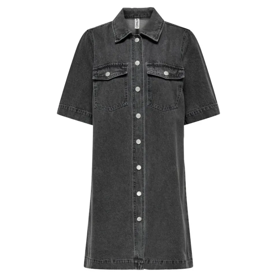 ONLY kjole Onlbelle – Washed Black — produktfoto