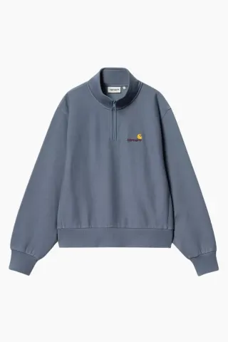 Carhartt W' American Scr. High Neck Swt - Positano – Carhartt WIP — produktfoto