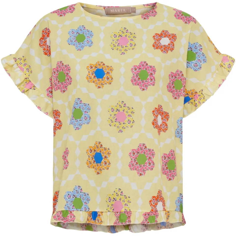 Marta du Château top MdcKasimira 268483 – YellowIPA1401D6 — produktfoto