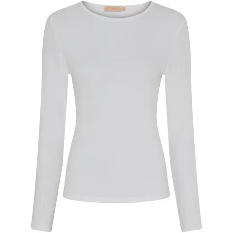 Marta du Château langærmet t-shirt MdcIngrid 4906 – WhiteSS — produktfoto