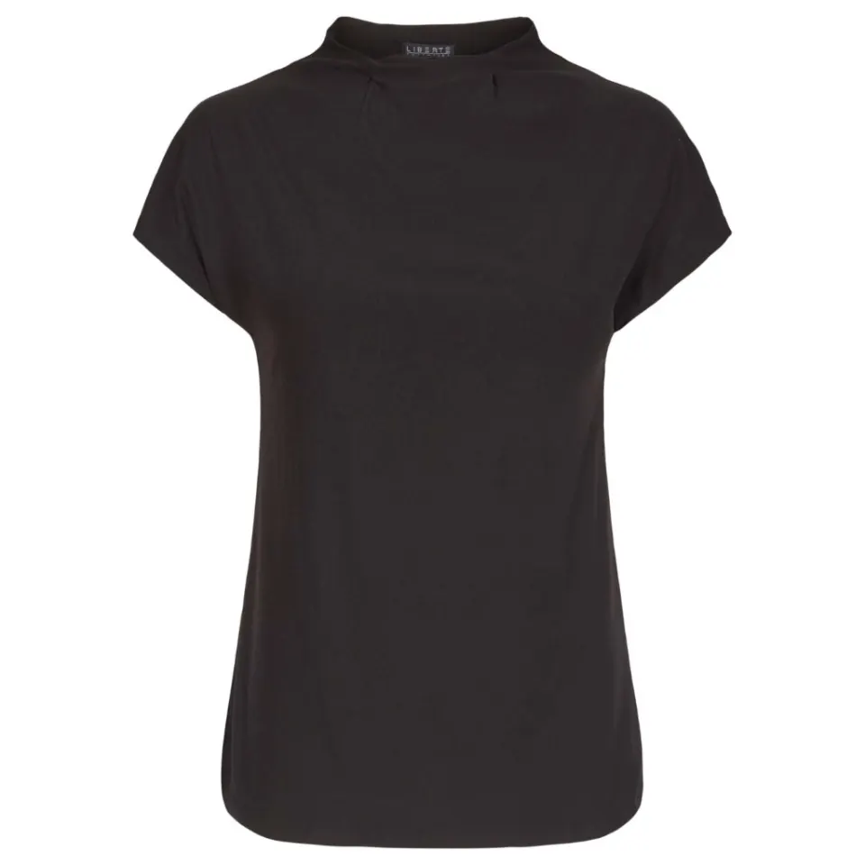 Liberté top Alma i 90 % polyester og 10 % elastan – sort — produktfoto