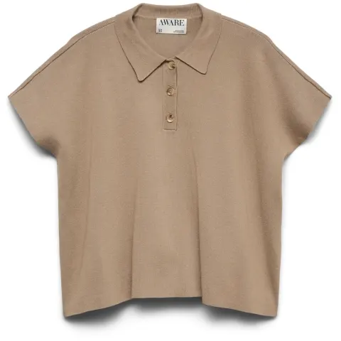Vero Moda polo Awalice – Dune — produktfoto