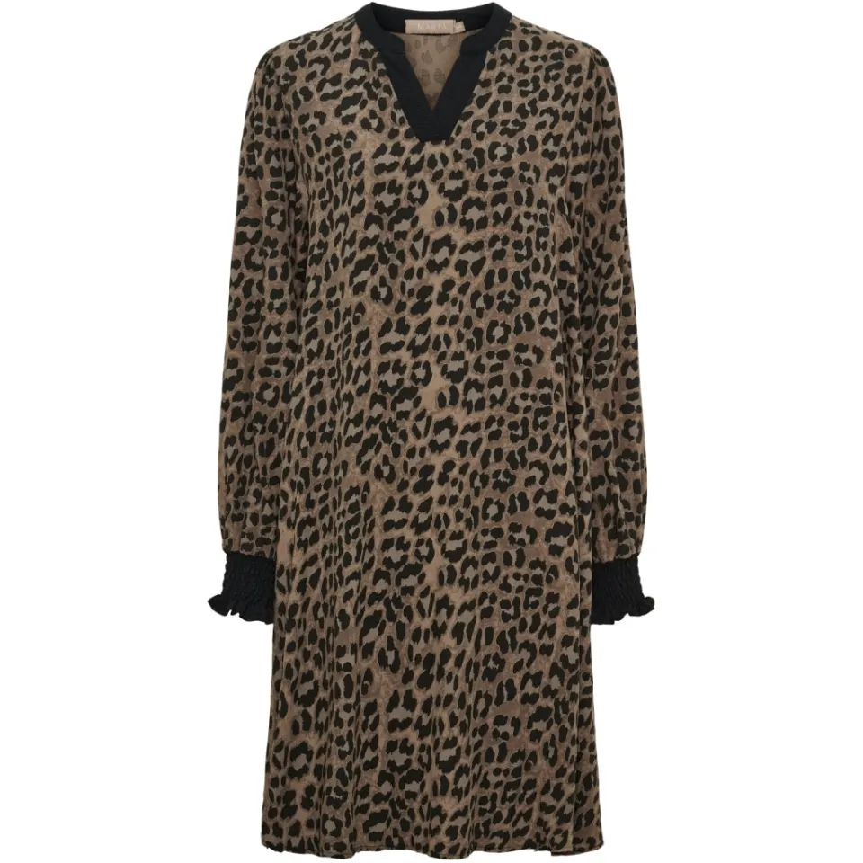 Marta du Château Kjole MdcDelina 32155Leo – leopard — produktfoto