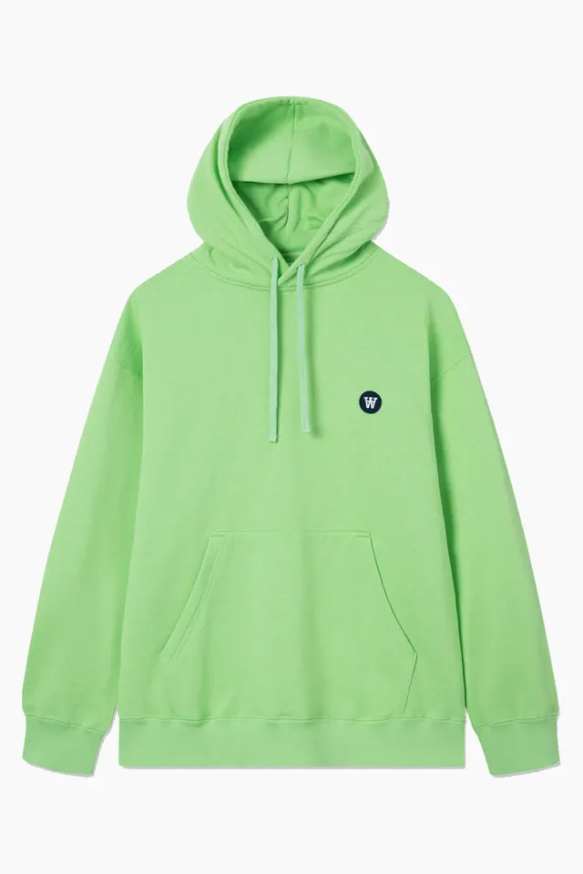 Wood Wood Jenn Hoodie Gots – Pale Green — produktfoto