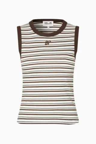 Baum und Pferdgarten Jolen Top – Coffee Bean Stripe — produktfoto