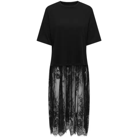 ONLY kjole Onltahlia – Black Dtm lace — produktfoto