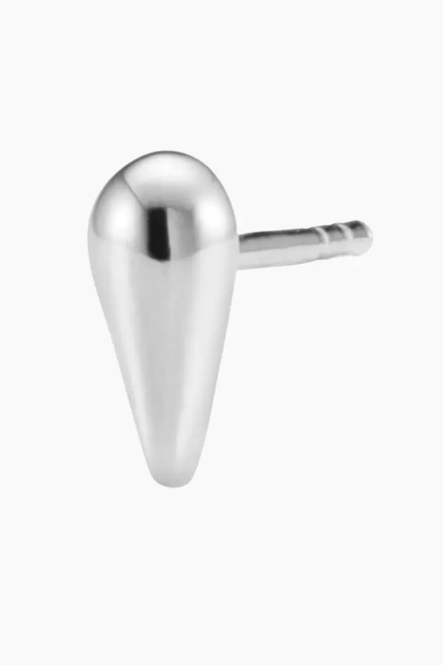 Maria Black Xberg Stud Silver – Silver HP — produktfoto