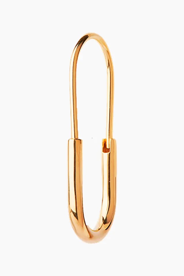 Maria Black Chance Mini Earring – Goldplated Silver — produktfoto