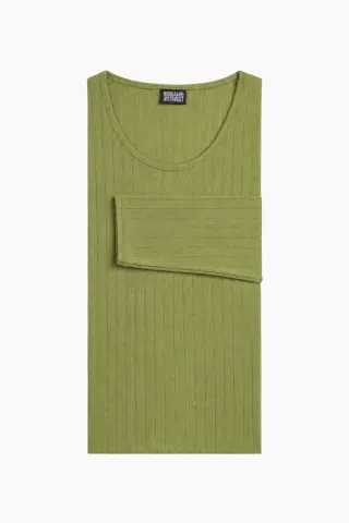 Nørgaard på Strøget 101 Solid Colour – Moss — produktfoto